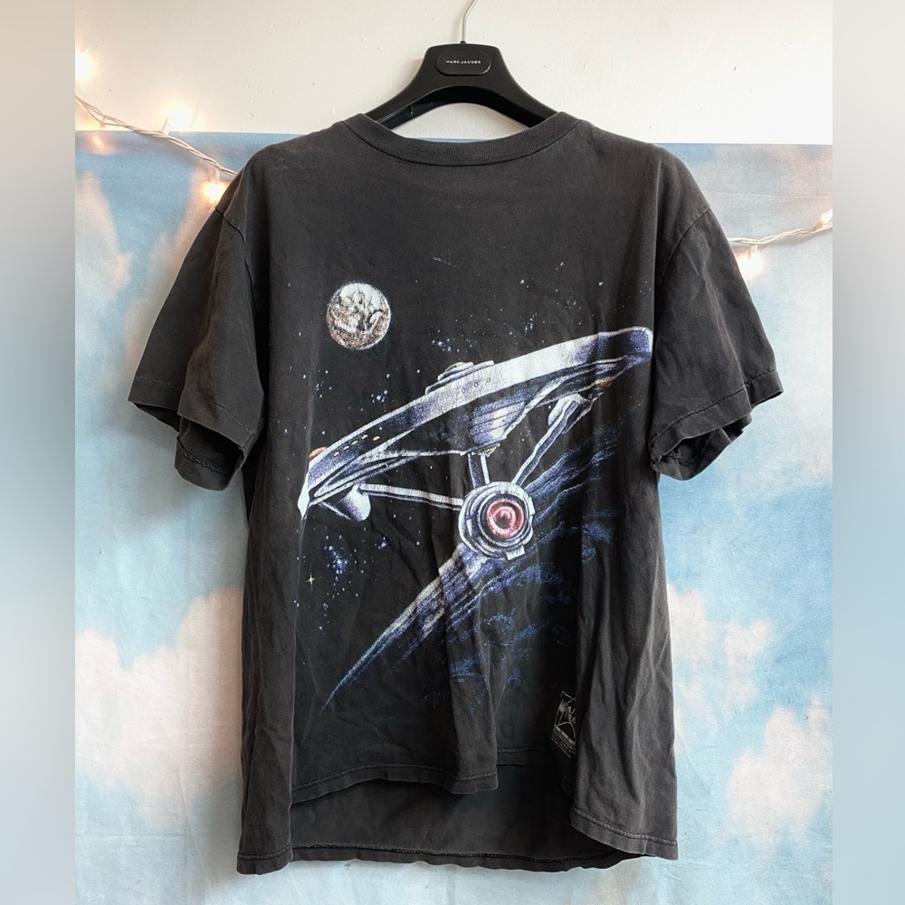RARE Vintage 1991 Star Trek 25th Anniversary USS Enterprise Shirt